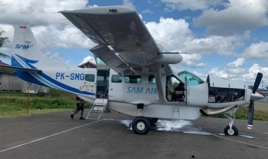 Pesawat Diberondong 22 Peluru KKB di Bandara Kenyam, Begini Nasib Pilot dan Co-pilot