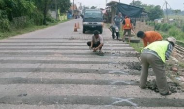 Heboh! 20 Polisi Tidur Dipasang di Jalan Berderet, Netizen: Dikira yang lewat Situ Motor jenis Trail Semua Kali?