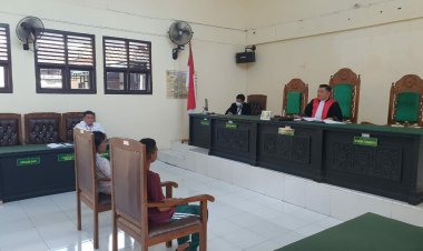 Pelaku Pungli Sopir Truk Baru Bara Divonis Hakim 1 Bulan Penjara