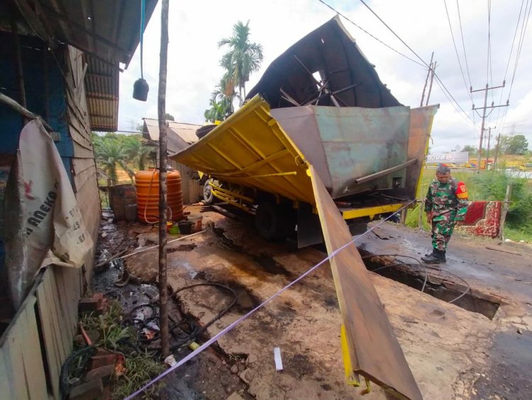 Truk Tangki BBM Meledak di Muarojambi, Polisi: Ini Mobil Modifikasi