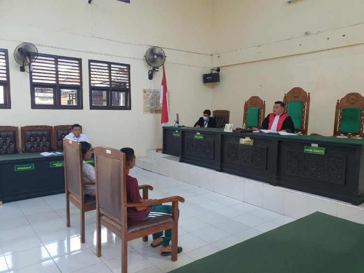 Pelaku Pungli Sopir Truk Baru Bara Divonis Hakim 1 Bulan Penjara