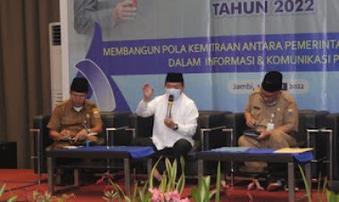 Gubernur Al Haris: Pers Merupakan Pilar Dalam Demokrasi
