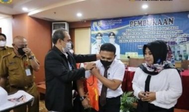 Dinas PUPR Provinsi Jambi Laksanakan Kegiatan Pelatihan Uji Sertifikasi Ahli Muda K3 Kontruksi Dan Ahli Muda Manajemen Kontruksi