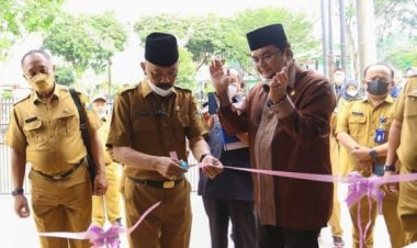 Kadis PUPR Jambi Resmikan Koperasi Mart PU