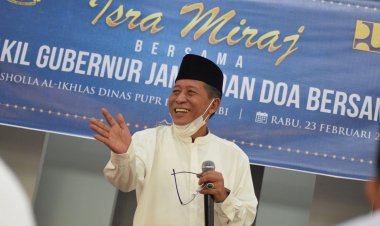 Wagub Sani Ajak ASN Dinas PUPR Tingkatkan Rasa Syukur