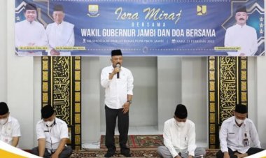 PUPR Provinsi Jambi Peringati Isra'  Mi'raj Nabi Muhammad SAW
