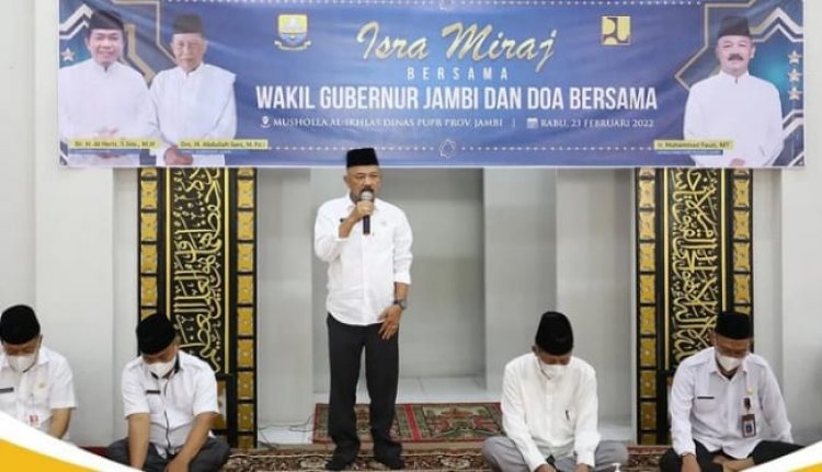 PUPR Provinsi Jambi Peringati Isra'  Mi'raj Nabi Muhammad SAW