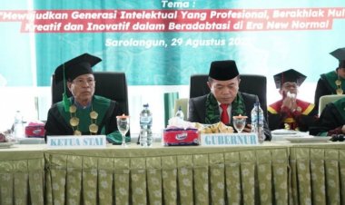 Gubernur Al Haris Harap Wisudawan Jadi Generasi Potensial