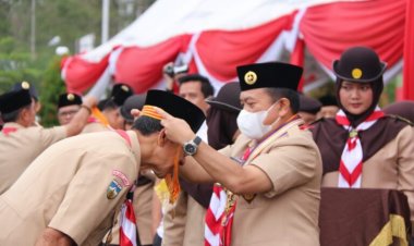 Al Haris : Pramuka Latih Anak Bangsa Lebih Berkarakter