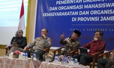 Gubernur Al Haris Ajak Mahasiswa dan Ormas Diskusi tentang Kenaikan BBM dan Inflasi