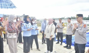 Kapolda Jambi Dampingi Kunjungan Ibu Menteri ke Lapas Klas IIB Jambi