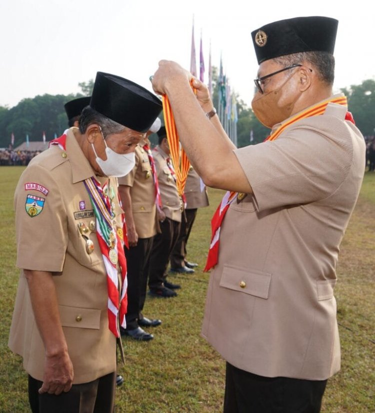 Wagub Sani: Penghargaan Ini Motivasi Bagi Pramuka Jambi