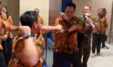 Heboh! Oknum Peserta Munas HIPMI XVII di Solo Tawuran Antar Sesama