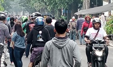 Warga Terluka Akibat Serpihan Bom Bunuh Diri di Polsek Astana Anyar