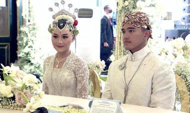 SAH! Kaesang Pangarep Nikahi Erina Gudono