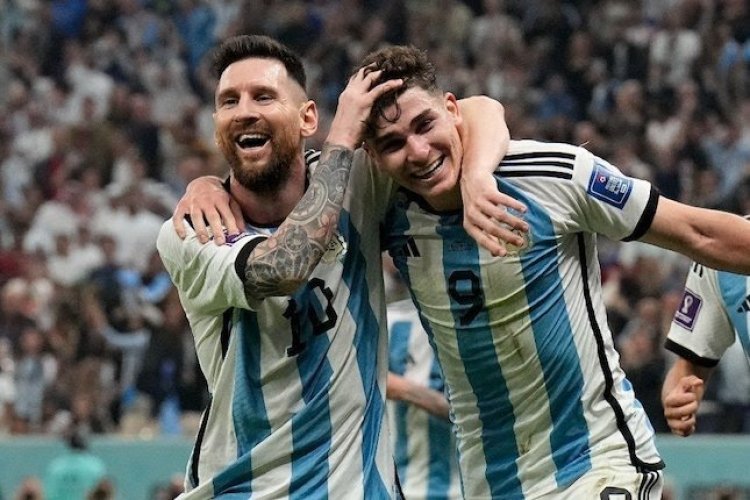 Argentina vs Kroasia Menang Telak: Skor 3-0, Lihat Kebahagiaan Messi dkk
