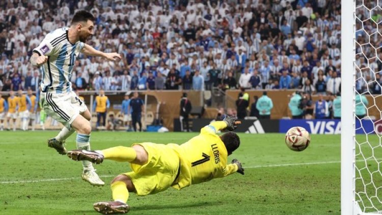 LAGI Gol Messi! Argentina Ungguli Prancis 3-2