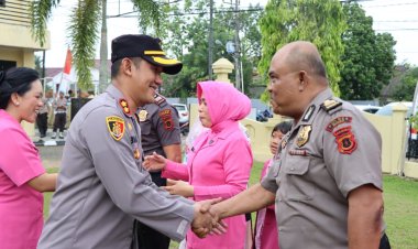 47 Anggota Polisi Naik Pangkat, Ini Pesan Kapolres Bungo Bram