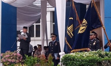 Gubernur Jambi Al Haris Jadi Inspektur Upacara Hari Bhakti Imigrasi ke-73