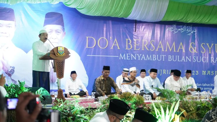 Sambut Ramadhan Gubernur Al Haris Gelar Tasyakuran Serta Doa Bersama