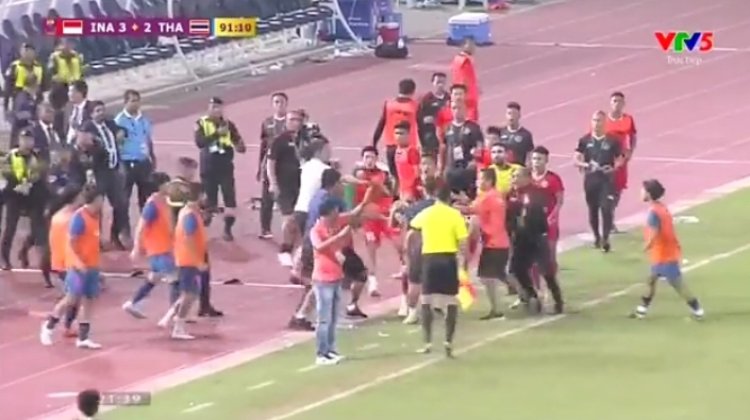 Memanas! Indonesia Vs Thailand Dua Kali Terjadi Keributan