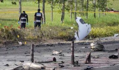 Pesawat Jatuh Dijalanan, 10 Korban Dipastikan Tewas, Salah Satunya Anggota Dewan Malaysia