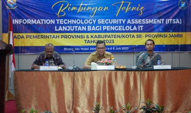 Kadis Kominfo Provinsi Jambi Tegaskan Pentingnya Memperkuat Penanganan Keamanan Siber dan Sandi
