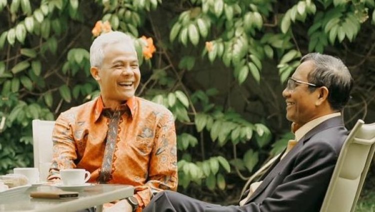 MANTAP! Mahfud Md Jadi Cawapres Ganjar Pranowo