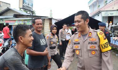 Tinjau Lokasi Banjir, AKBP Wahyu Bram: Kita Dirikan Tenda Darurat!