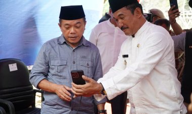 Gubernur Al Haris Luncurkan Repeater GSM di Kawasan Muara Hemat