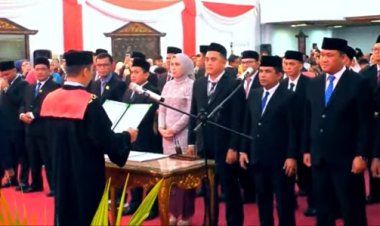 35 Anggota DPRD Kabupaten Bungo Resmi Dilantik untuk Periode 2024-2029