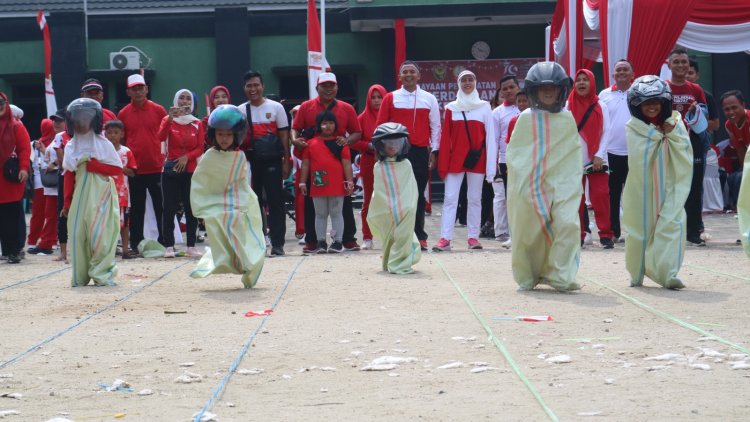 Begini Keseruan Lomba HUT RI Digelar oleh Kodim 0416 Bute