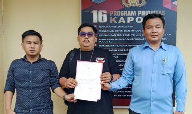 Resmi! Tim Hukum Jumiwan Aguza-Maidani Laporkan Akun Facebook Toean Moeda ke Polres Bungo