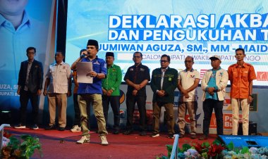 Koalisi Sepuluh Partai Solid untuk Menangkan Jumiwan Aguza - Maidani di Pilkada Bungo 2024
