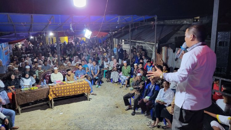 Dukungan Semakin Masif!! Ratusan Masyarakat Tanjung Agung Antusias Siap Menangkan JADI
