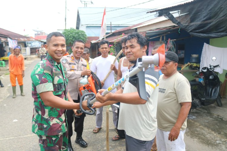 Dandim 0416 Bute: Karya Bhakti Wujud Kepedulian TNI terhadap Lingkungan