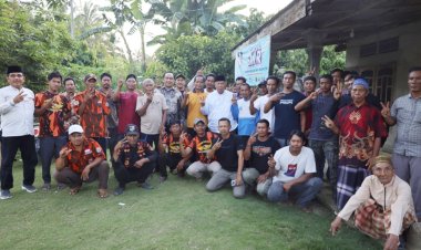 Sambangi Dusun Sumber Mulya, Masyarakat Haqqul Yaqin Pilih Jumiwan-Maidani