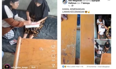 Geram!! Peni Sasmita Laporkan Dua Akun Medsos yang Viralkan Video Ibunya yang Sakit Tengah Mencoblos Kertas Suara Pilbup