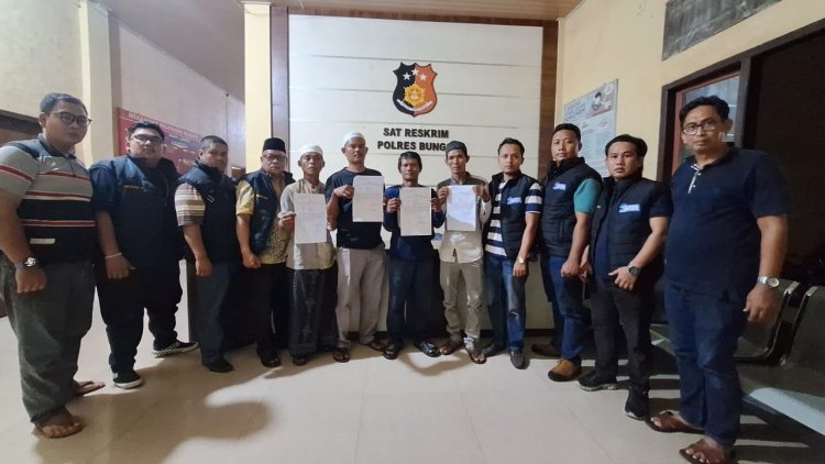 Pengrusakan Mobil Milik Tim Jumiwan-Maidani di Sungai Arang, Zuhdi Lapor ke Polres Bungo