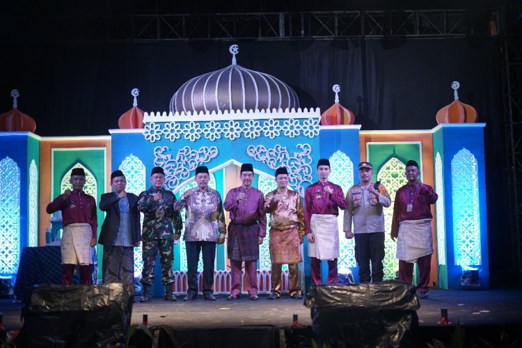 Anggota DPRD Muaro Jambi Junaidi Hadiri Pembukaan MTQ XXVII Kumpeh Ulu