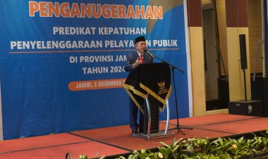 Gubernur Al Haris Tegaskan Pentingnya Peningkatan Kualitas Pelayanan Publik