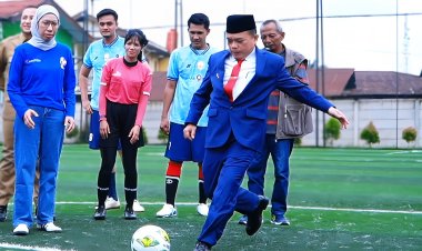Gubernur Al Haris Buka Turnamen Mini Soccer ANTARA Cup 2024