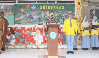 Dandim 0416/Bute Gaungkan Semangat Nasionalisme di SMA Negeri 1 Bungo Melalui Program SRIGERNAS