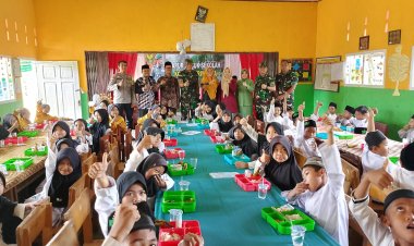 Letkol Inf Arief Widyanto: Dapur Masuk Sekolah Tingkatkan Gizi dan Nasionalisme Anak