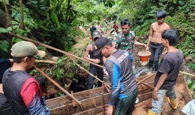 Kodim 0416/Bute Hadirkan Solusi Air Bersih untuk Desa Timbolasi dan Ponpes Babul Muarif