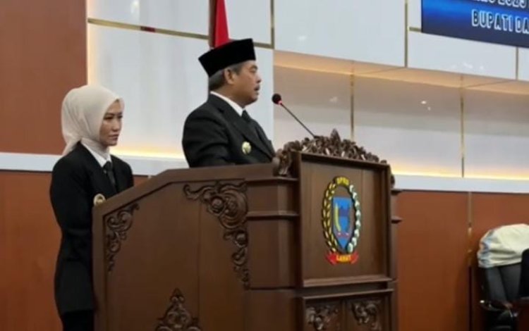 PIDATO Perdana, Bupati Lahat Bursah Zarnubi Fokus Visi Membangun Daerah