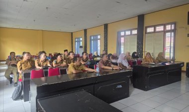 Klarifikasi Dugaan Jual Beli Jabatan, Kadisdik Bungo Kumpulkan Seluruh Kepala Sekolah yang Baru Dilantik
