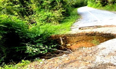 Ruas Jalan ke Senamat Ulu Longsor Parah, Warga Minta Percepatan Perbaikan