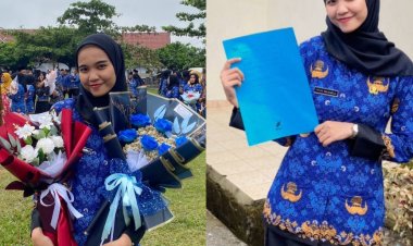 Alumni Fakultas Hukum UMB, Viona Salsabila Lulus CPNS dan Bertugas di Kantor Bupati Bungo