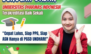 PMB UNDHARI 2025 Resmi Dibuka, PGSD Jadi Primadona dan Lulusan Siap Jadi ASN
